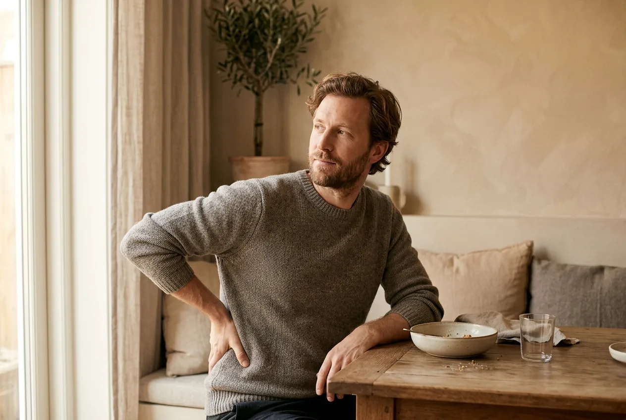 Back pain after eating: what it could mean
