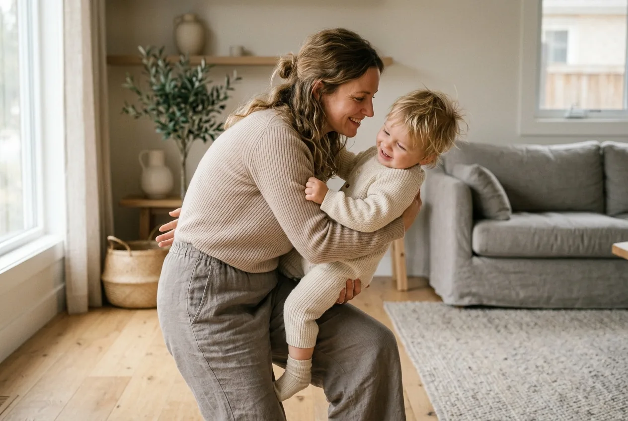Back pain from carrying your baby or toddler