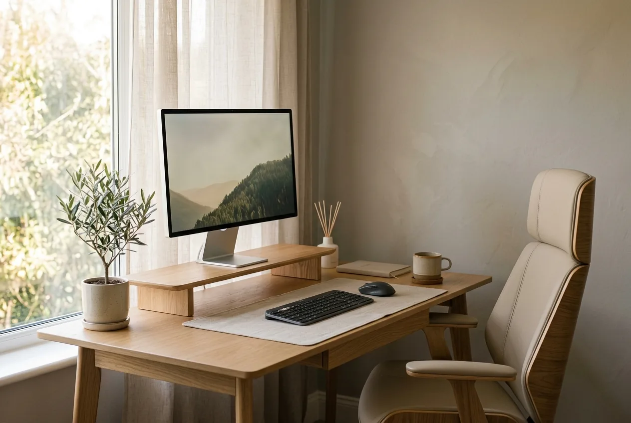 The ergonomic desk setup that saves your back