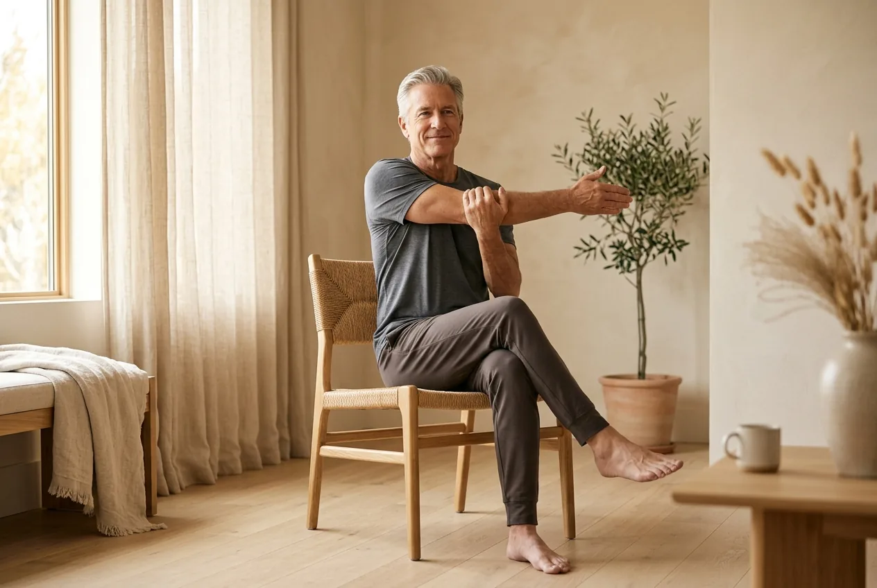 Gentle back exercises for seniors and the over-50s