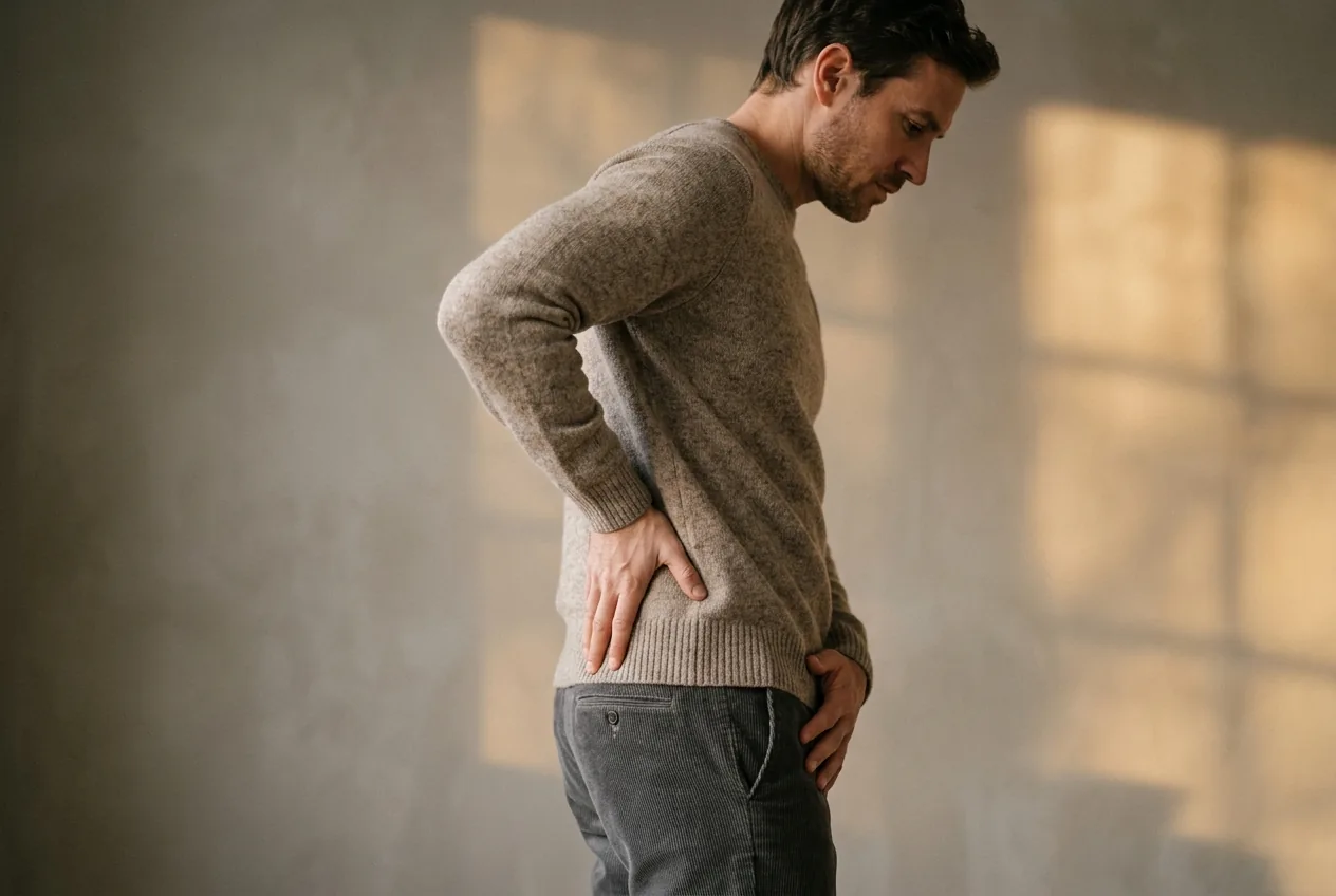 Lower back and groin pain that wraps around to the front