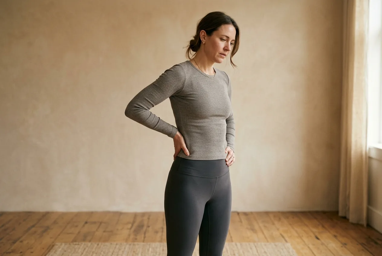 Lower back and hip pain in women