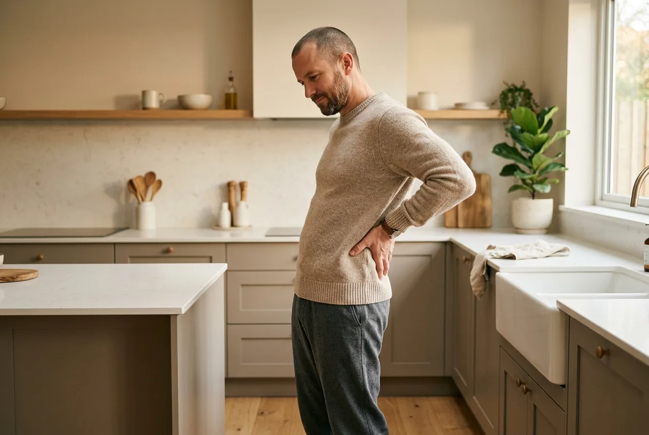 Lower back pain when standing or walking too long