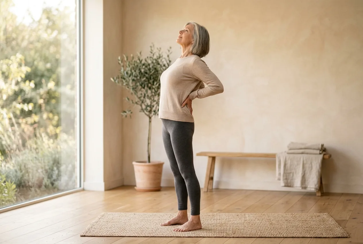 Posture and exercise for osteoporosis