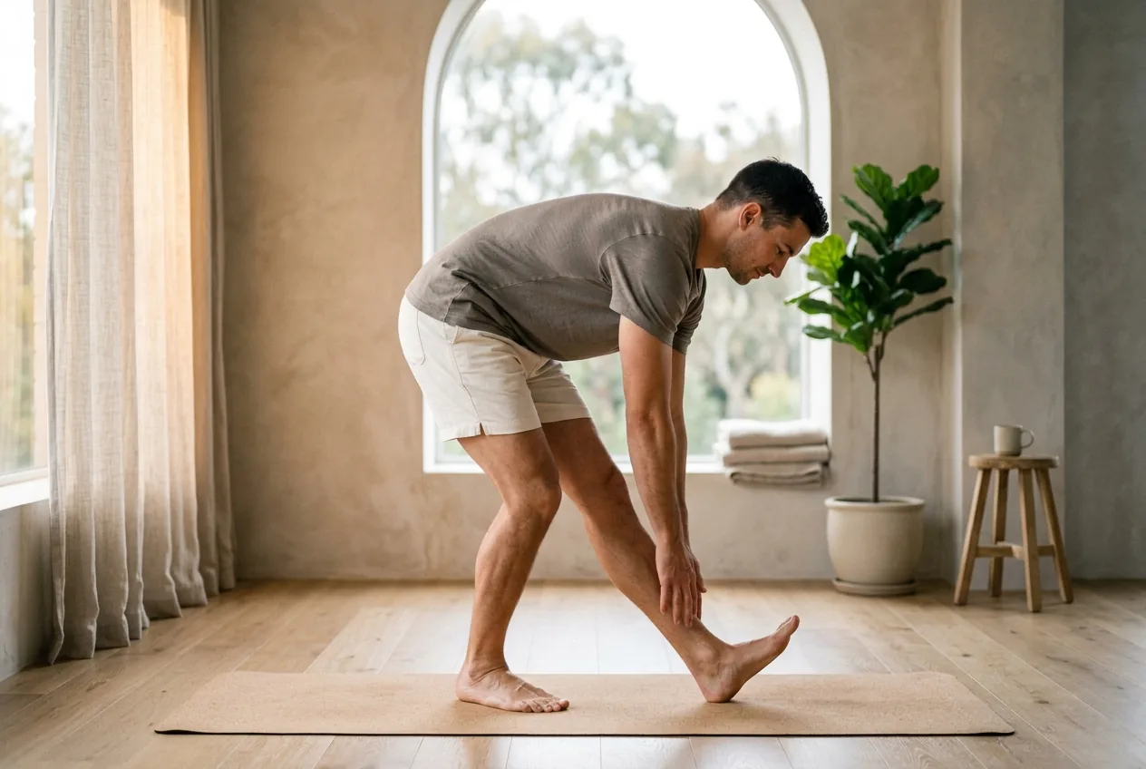 Standing sciatica stretches you can do anywhere