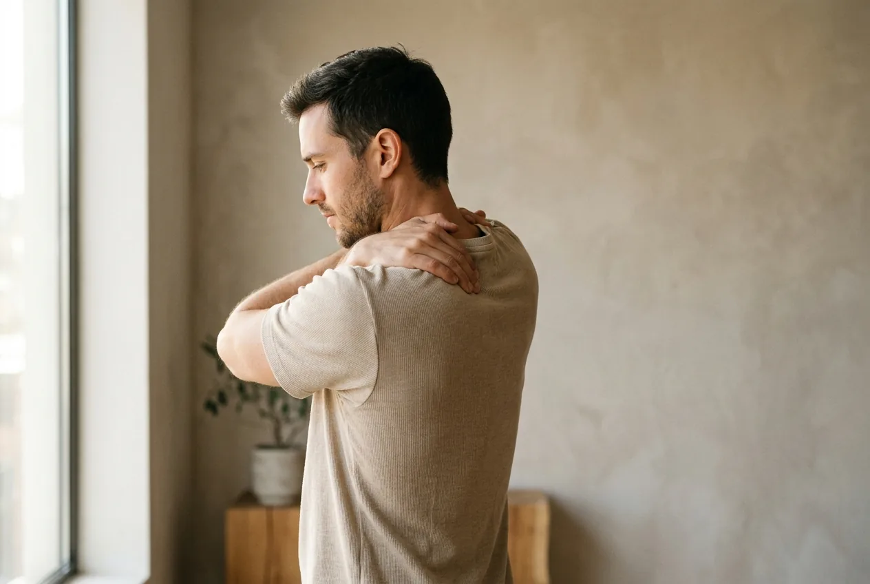 Tight upper back: why it knots and how to release it