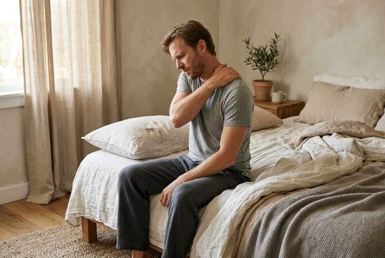Upper back pain after sleeping: why and how to fix it